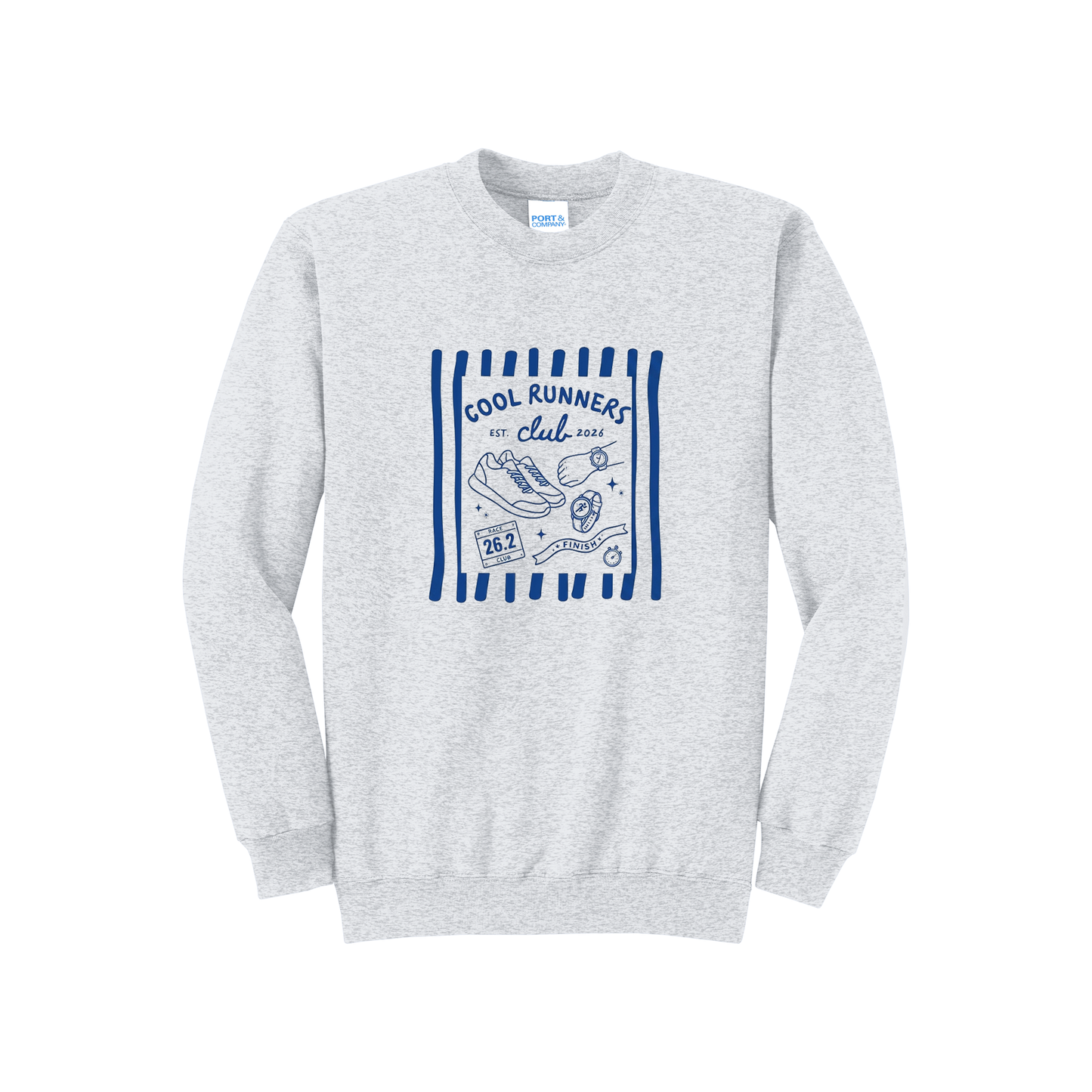 The Cool Runners Club Crew Sweatshirt