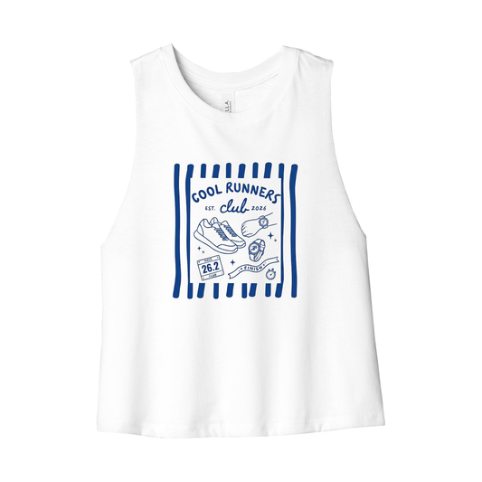The Cool Runners Club Crop Tank