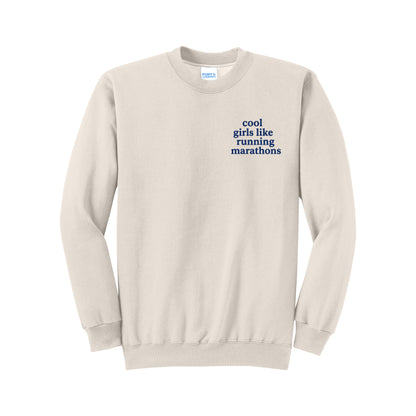 Cool Girls Like Running Sweatshirt