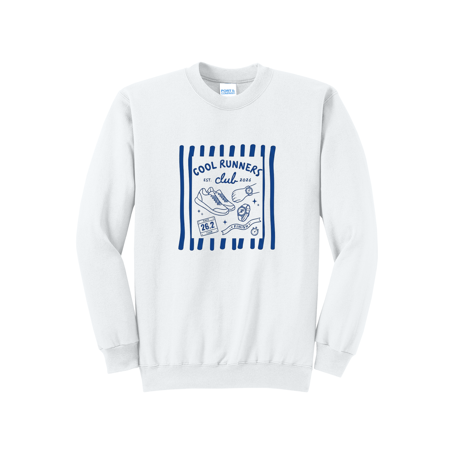The Cool Runners Club Crew Sweatshirt
