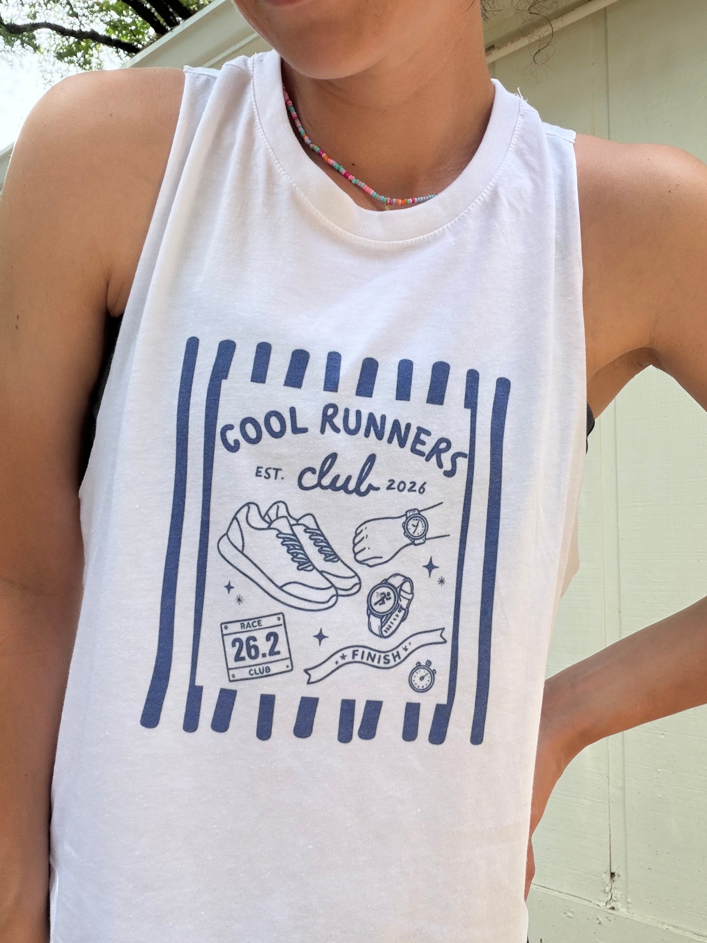 The Cool Runners Club Crop Tank
