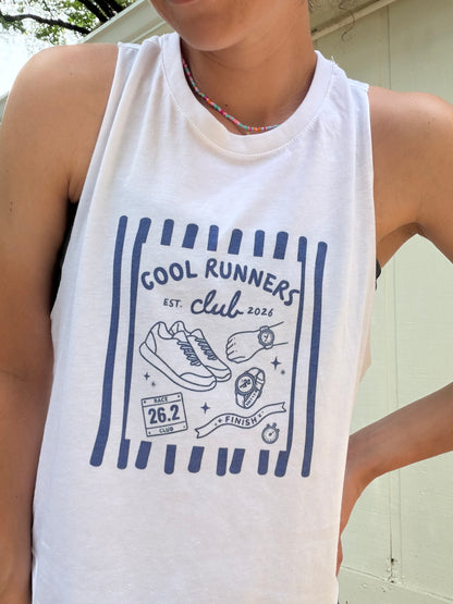 The Cool Runners Club Crop Tank