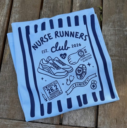 Nurse Runners Club Performance Tshirt