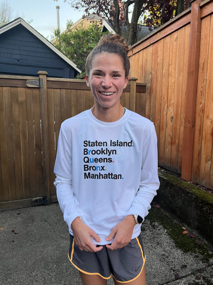 NYC 26.2 Performance Long Sleeve
