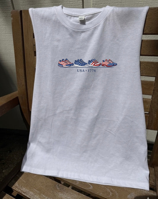 The Running Shoes Crop Tank
