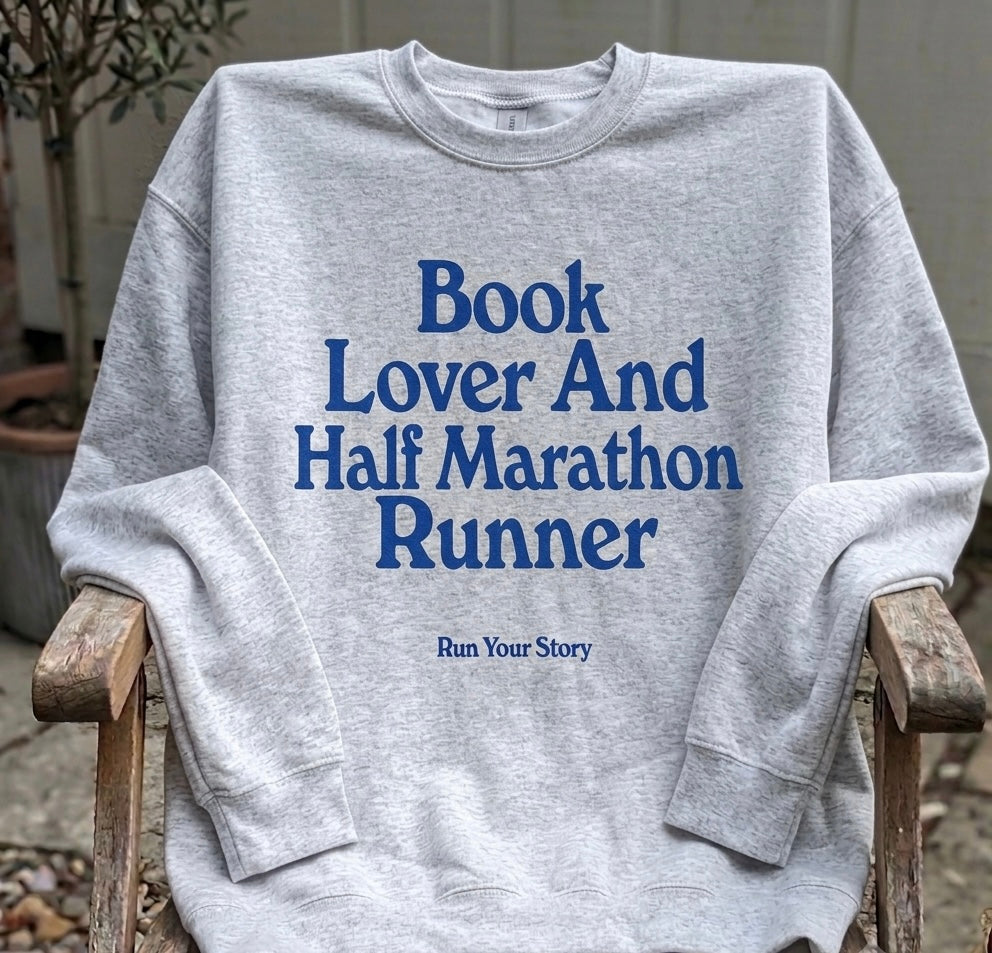 Book Lover Crew Sweatshirt