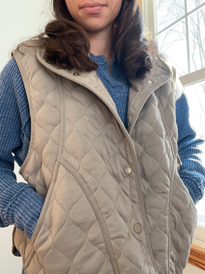 The Quilted Vest (Final Sale)