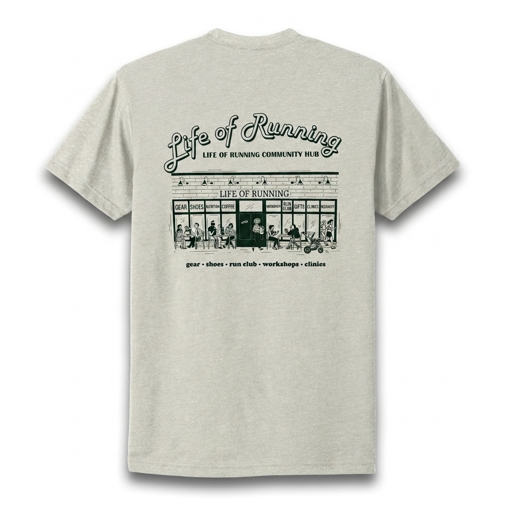 The Life of Running Shop T-shirt