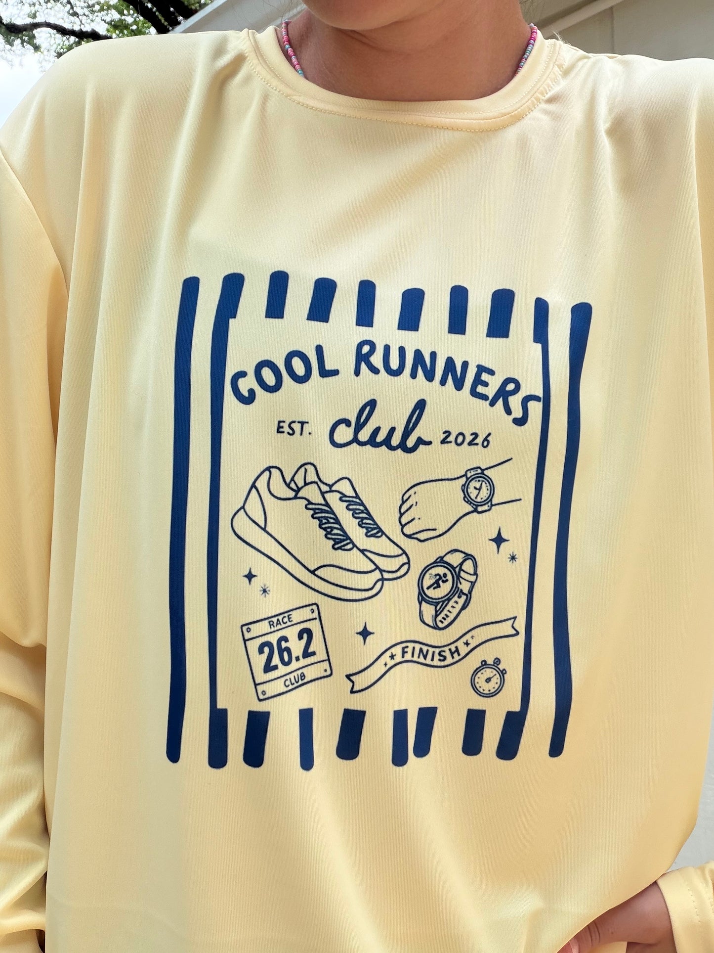 Cool Runners Club Performance Long Sleeve