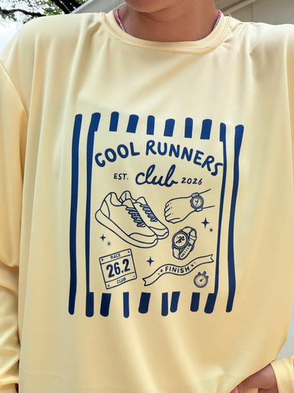 Cool Runners Club Performance Long Sleeve