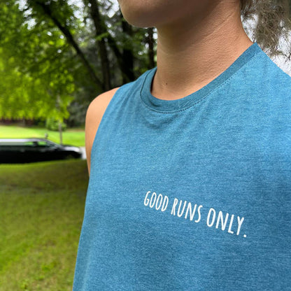 Good Runs Only Crop Tank