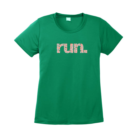 Holly Jolly Run Performance T-Shirt