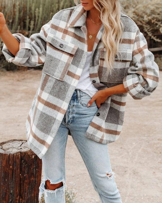 Long Flannel Shirt (Final Sale)