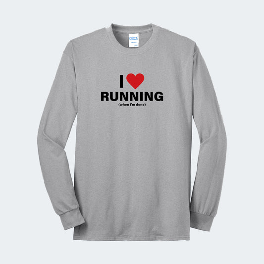 I Love Running Long Sleeve