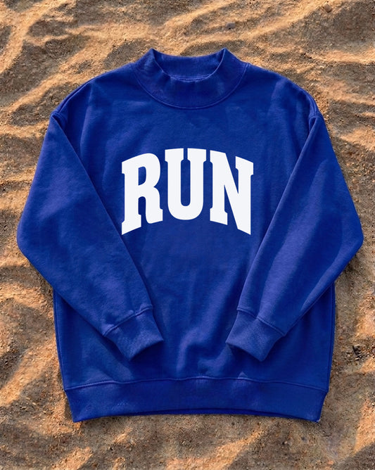 Run Mock Neck Sweatshirt