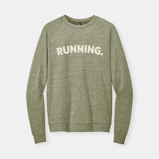 Running. Sweatshirt