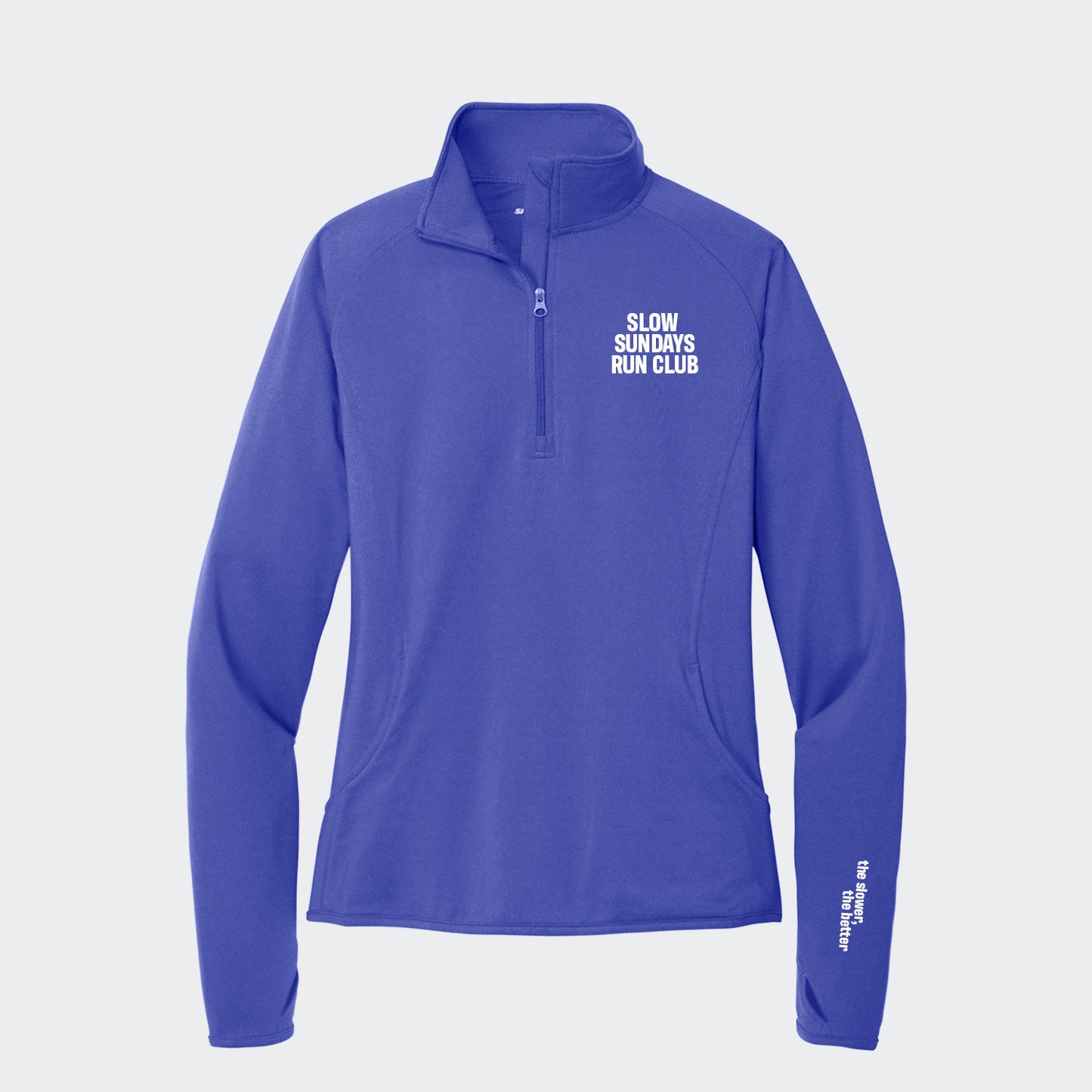 Slow Sunday's Run Club Quarter Zip