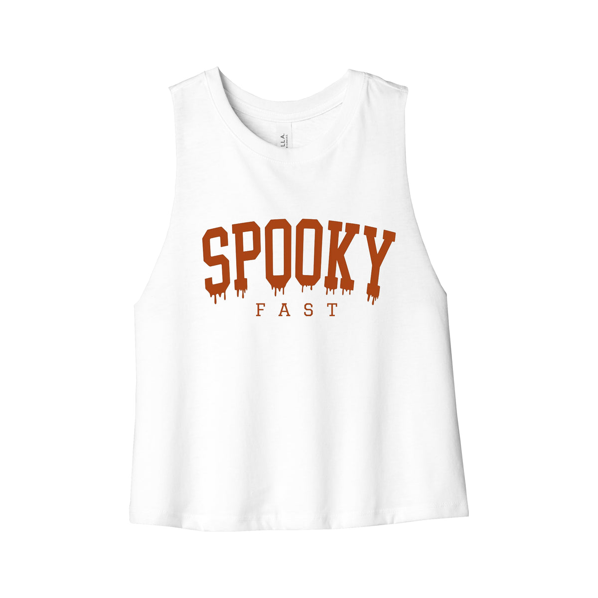 Spooky Fast Crop Tank