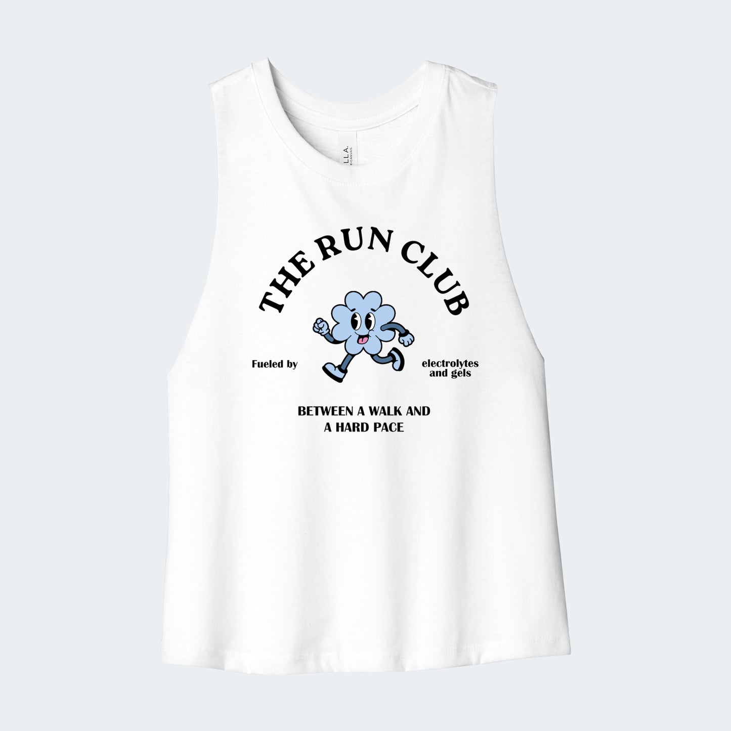 The Run Club Crop Tank