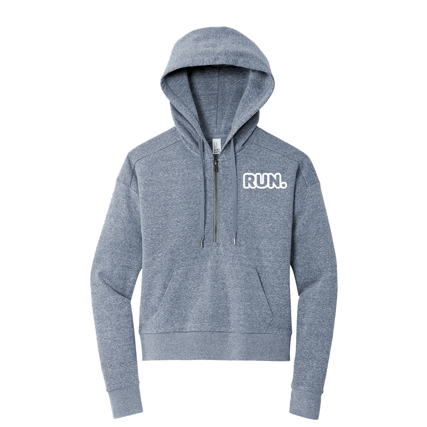 Run Outline Zip Up Hoodie