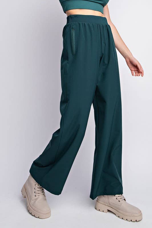 Woven Straight Leg Pants