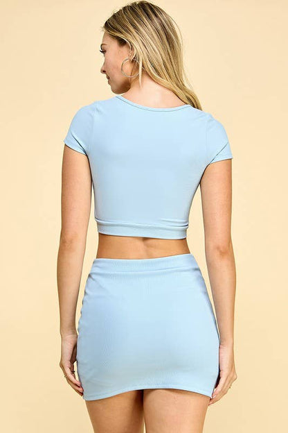 Baby Doll Crossover Top