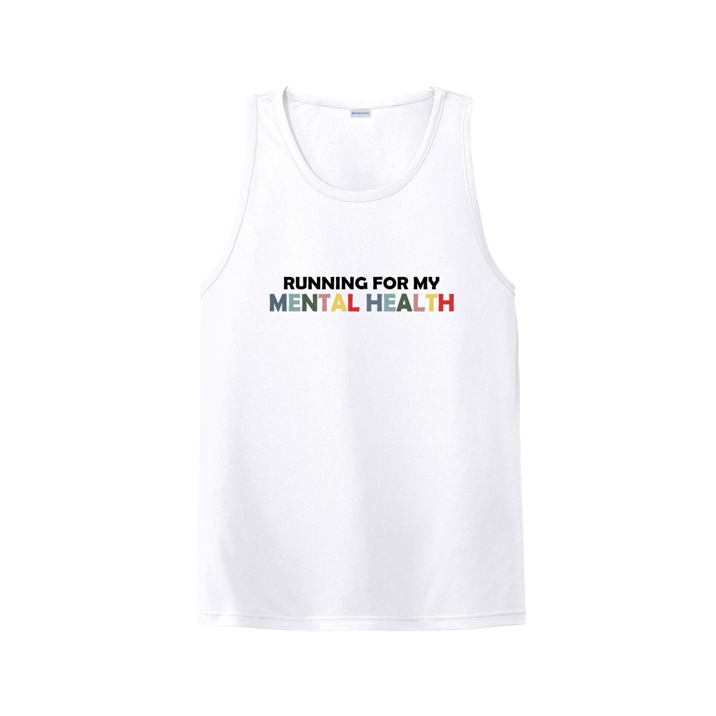 Running For My Mental Health Men's Tank