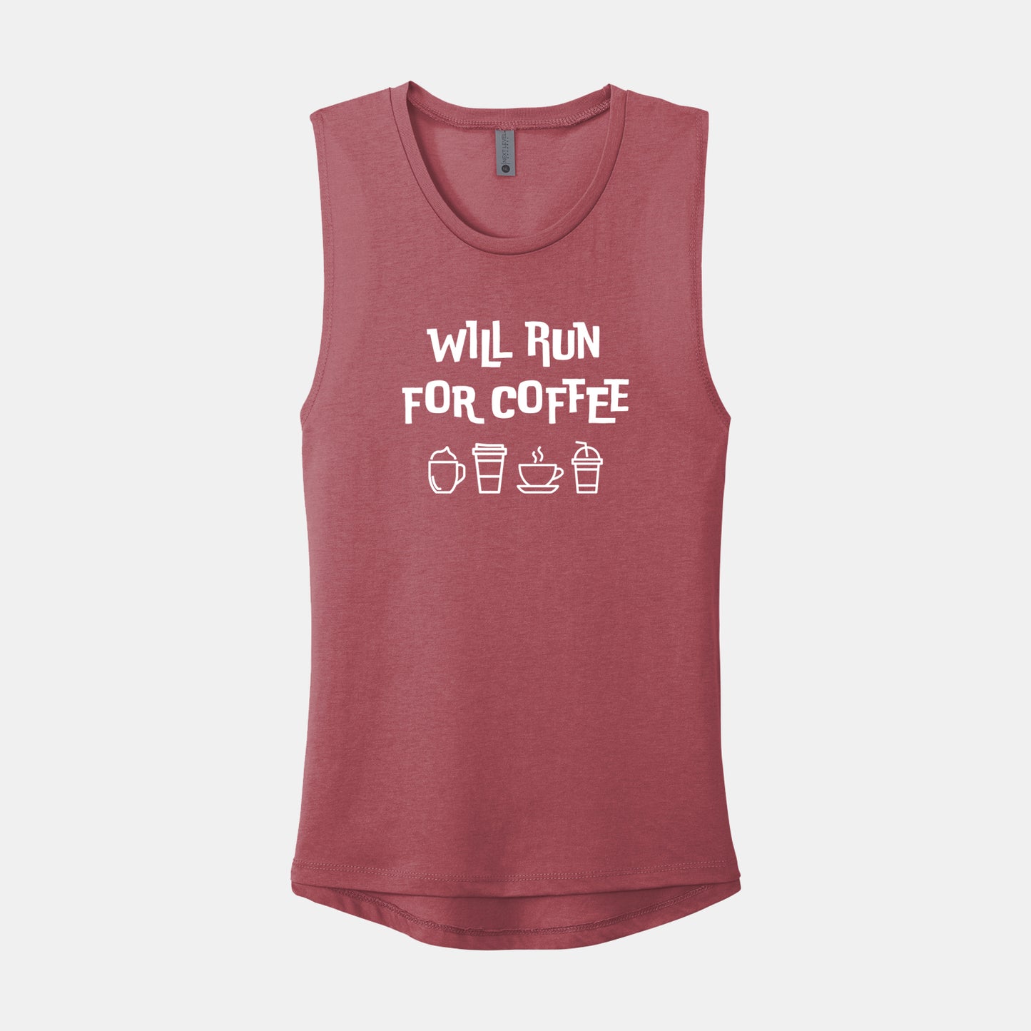 Will Run For Coffee Tank