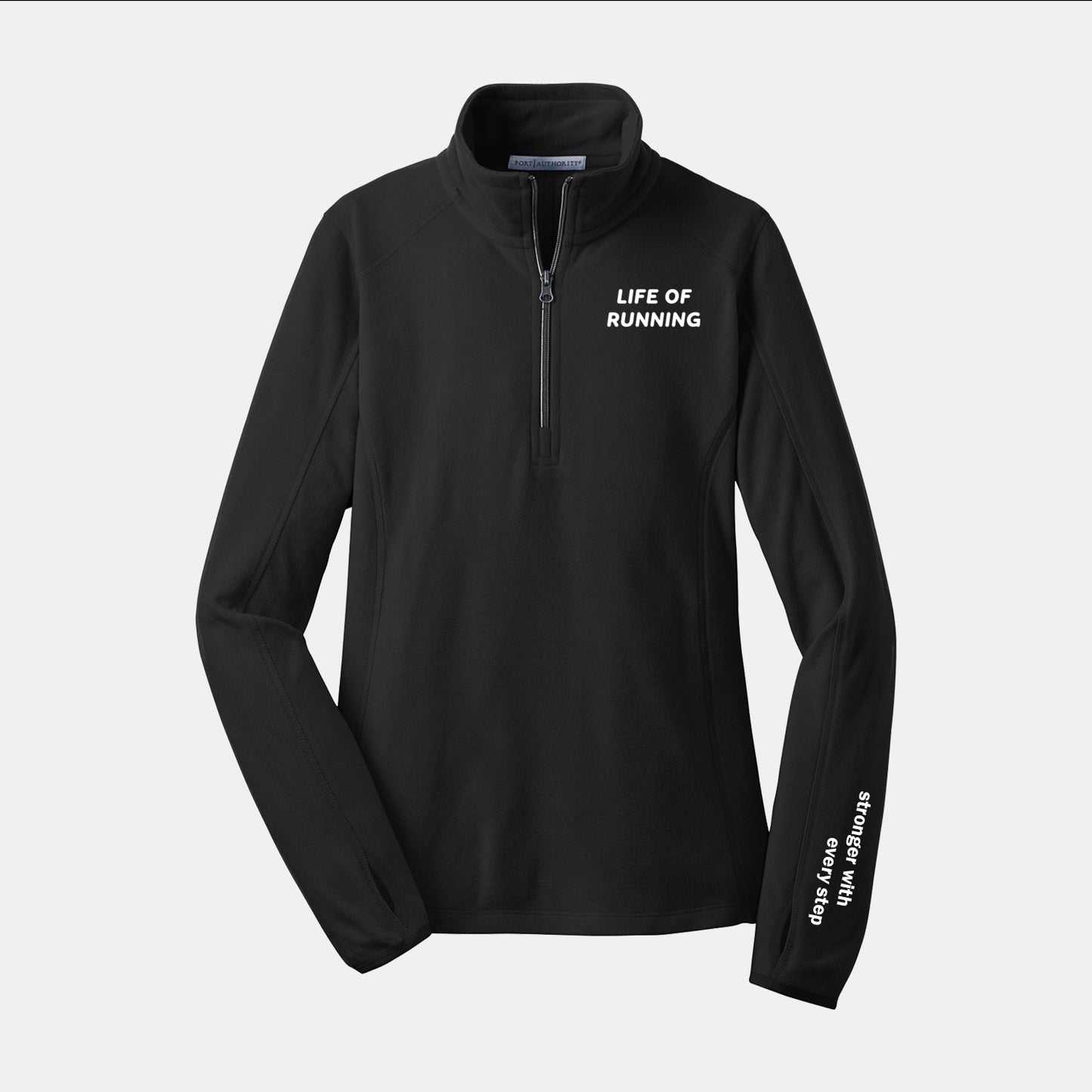 Stronger With Every Step 1/4 Zip Fleece