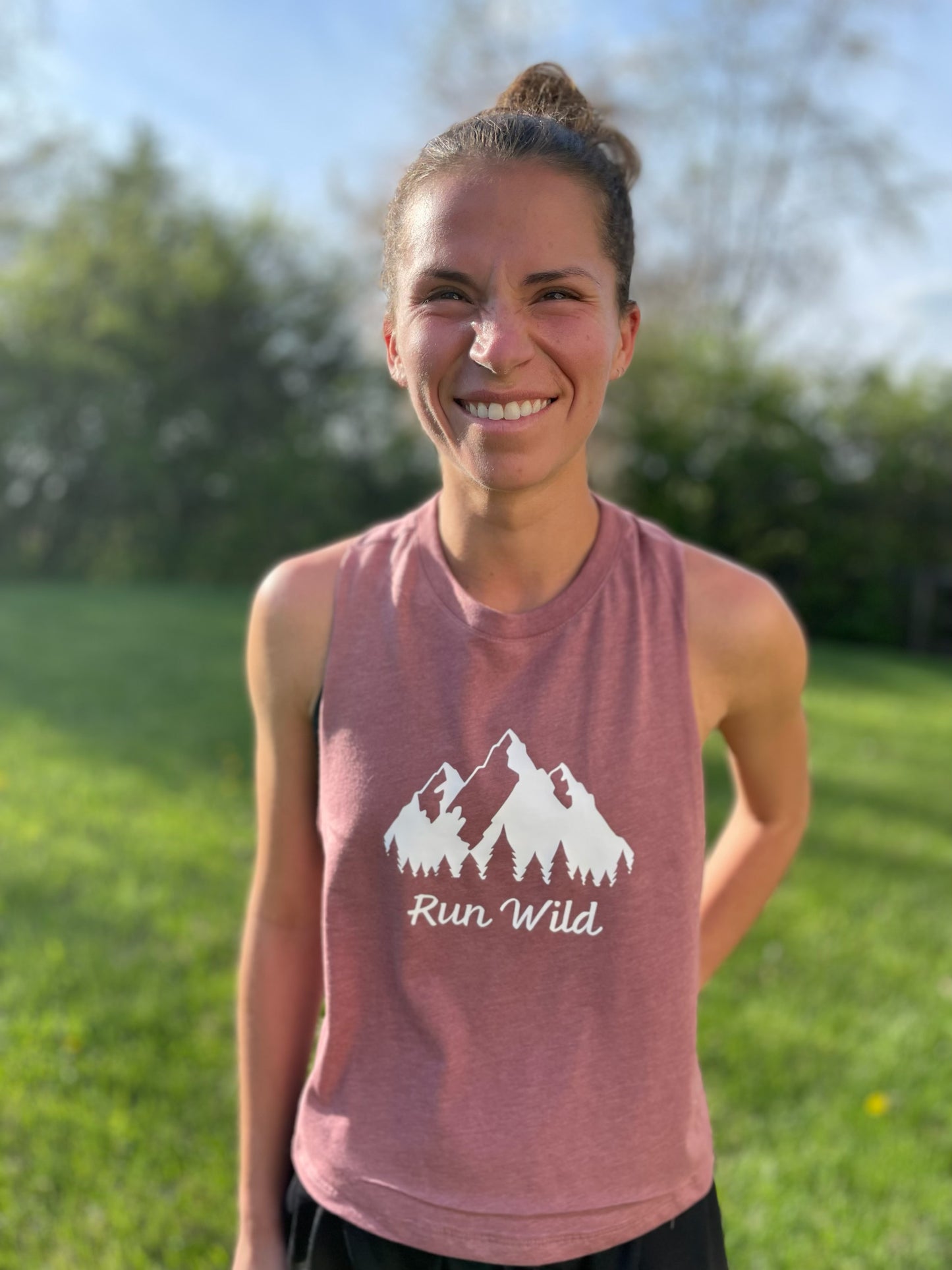 Run Wild Crop Tank