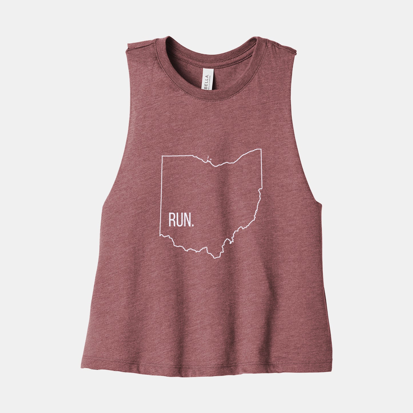 Run This City Crop Tank