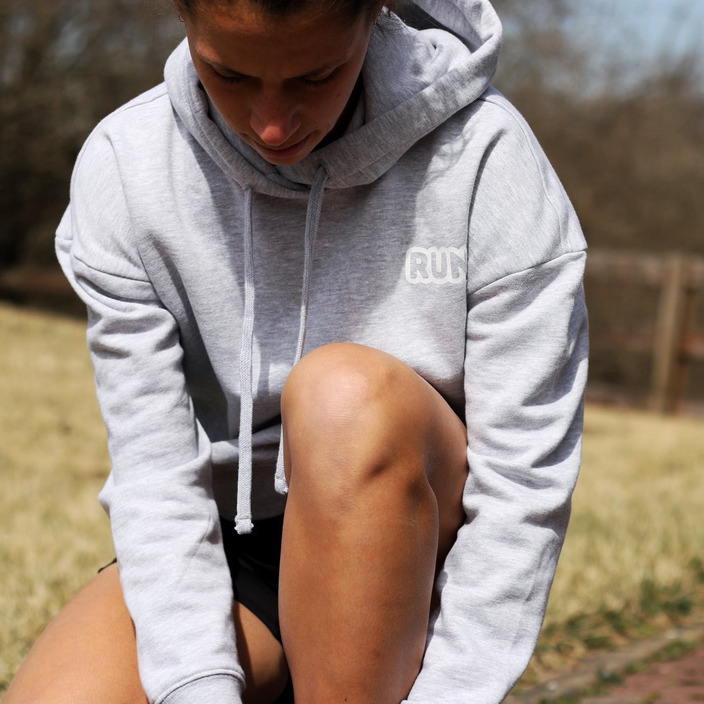 Run Outline Hoodie