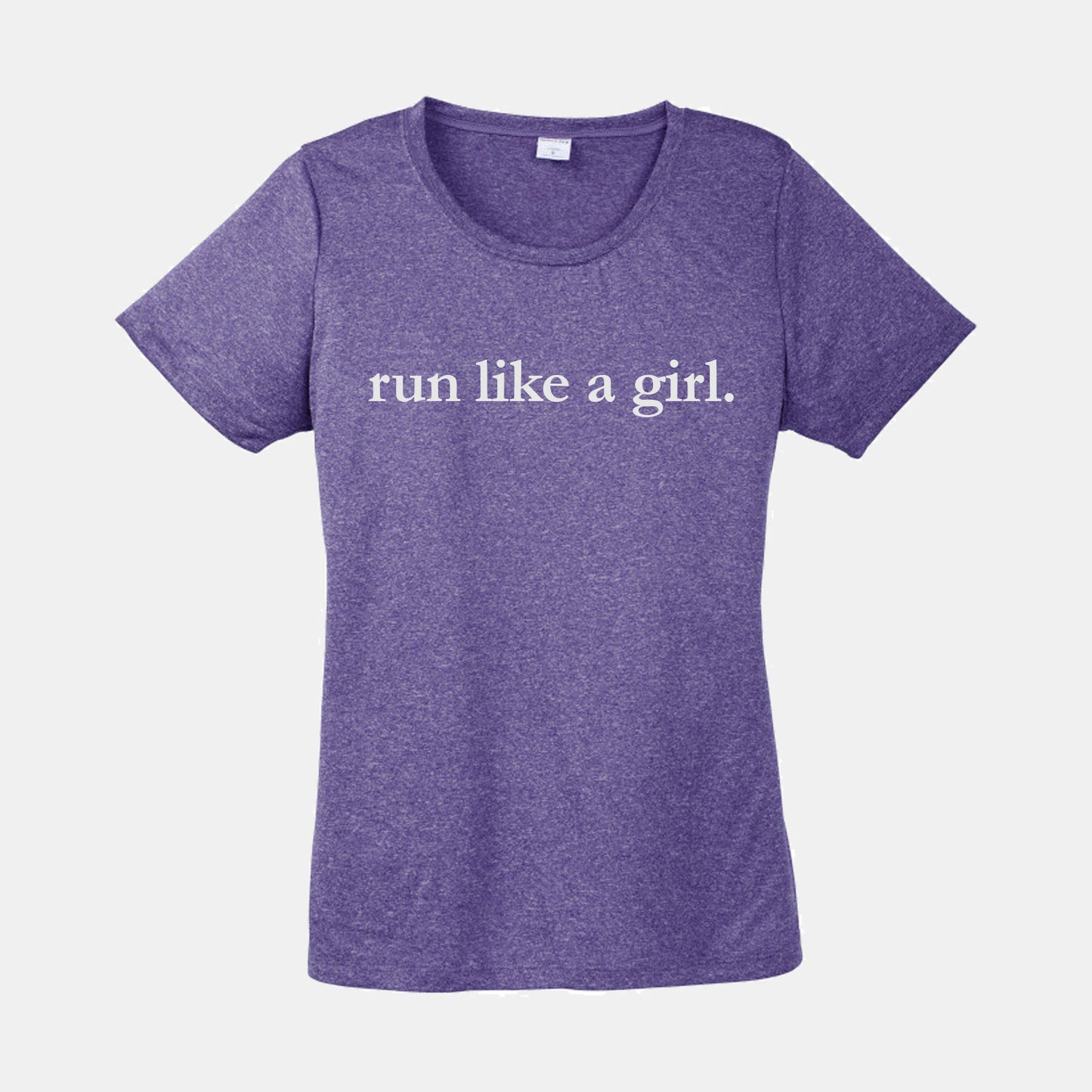 Run Like A Girl Performance T-Shirt