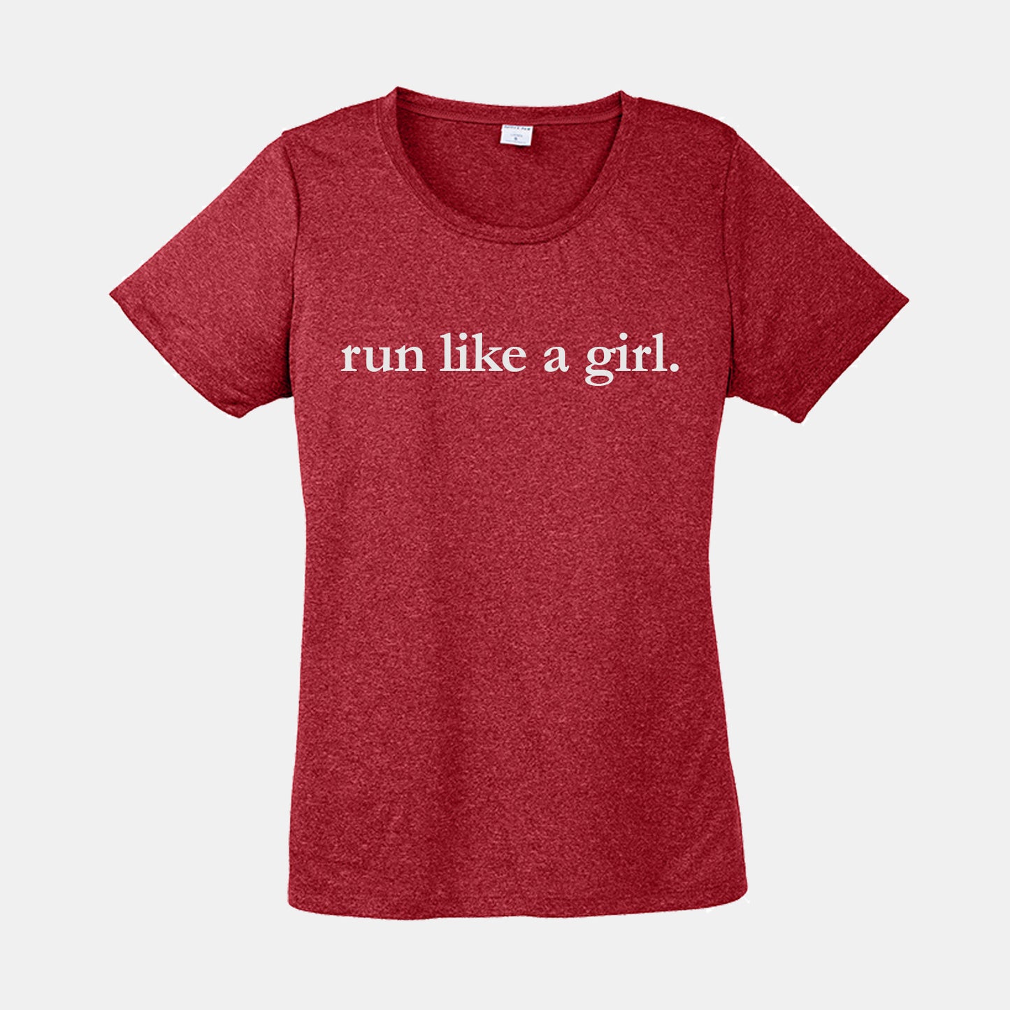 Run Like A Girl Performance T-Shirt