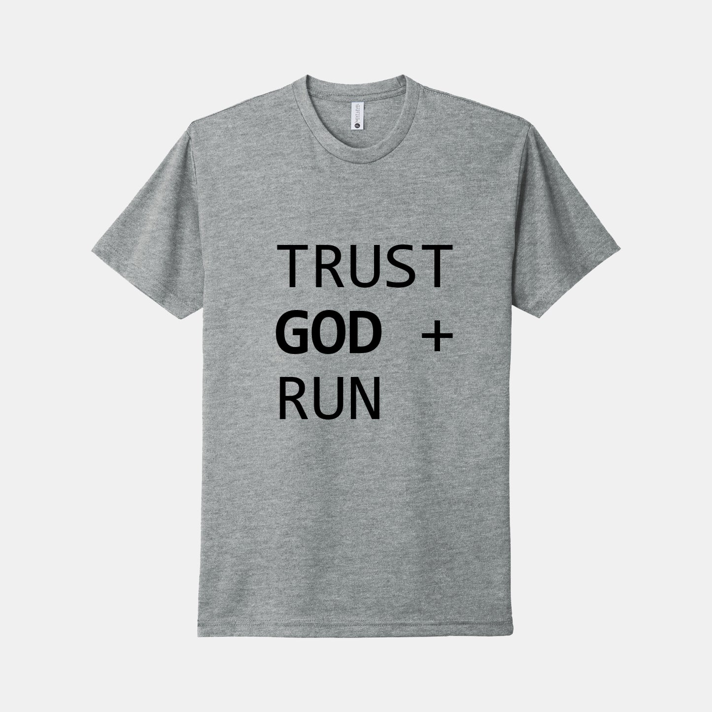 Trust God + Run Tee